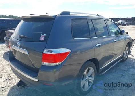 2012 Toyota Highlander Limited V6 from USA, damaged, VIN 5TDYK3EH9CS081532